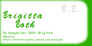 brigitta both business card